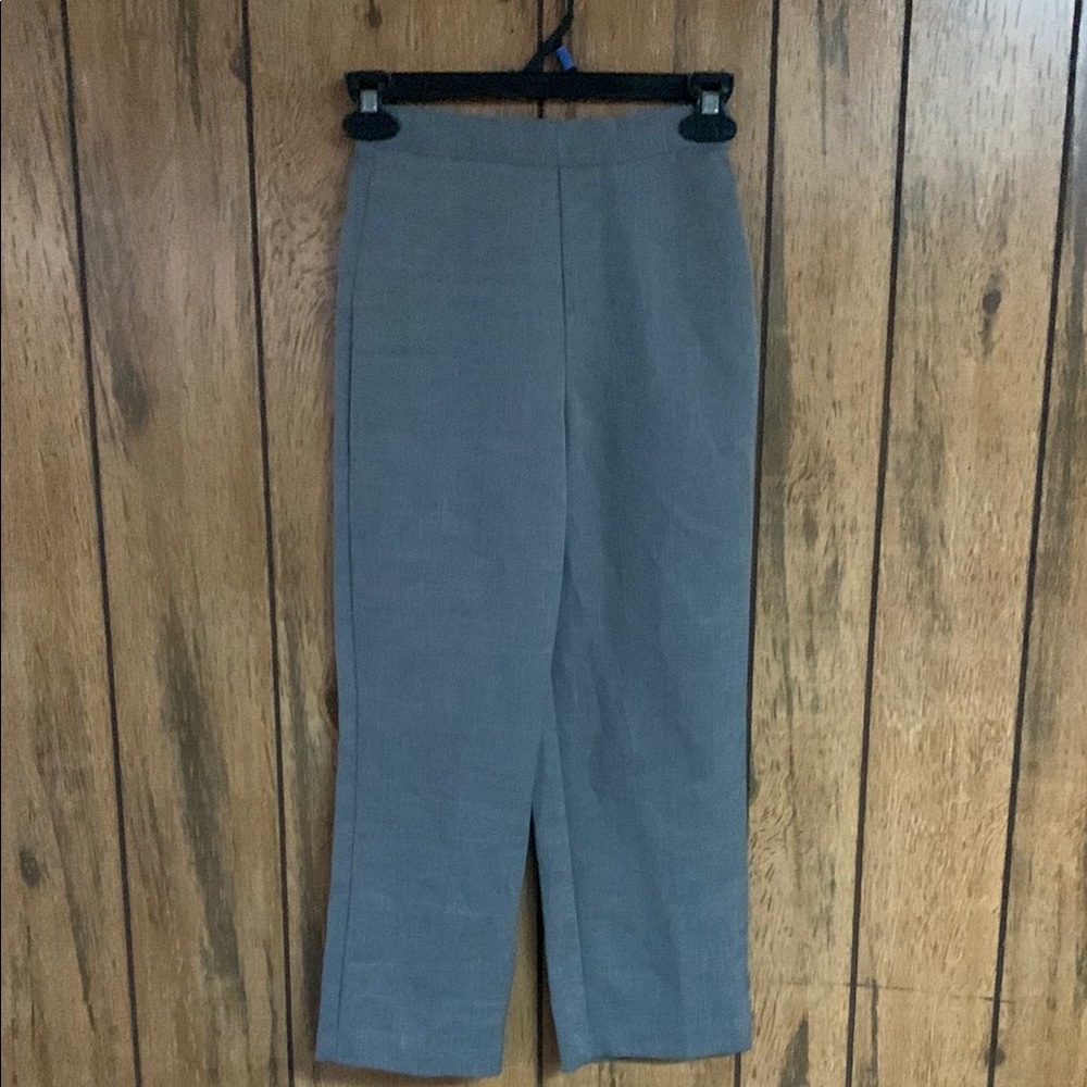 Van Heiden Pull-on Gray Dress Pants Sz 8
